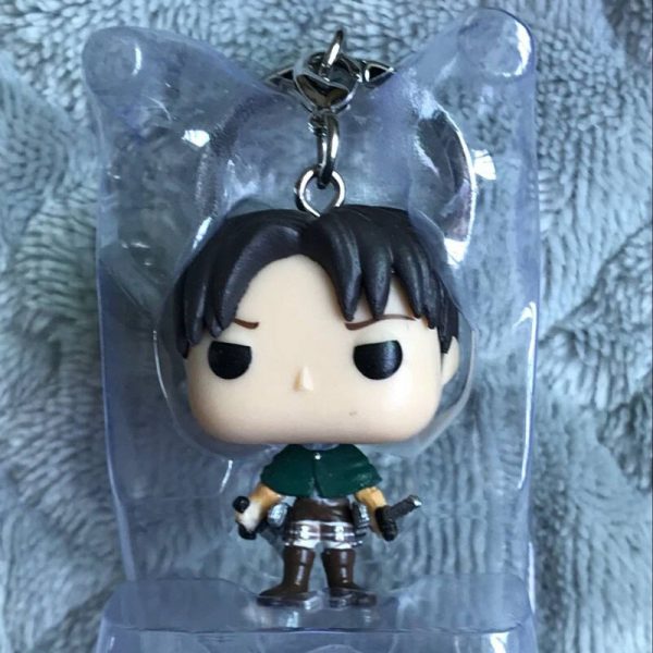 Attack on Titan: Levi Ackerman Funko Pop Keychain - Image 2