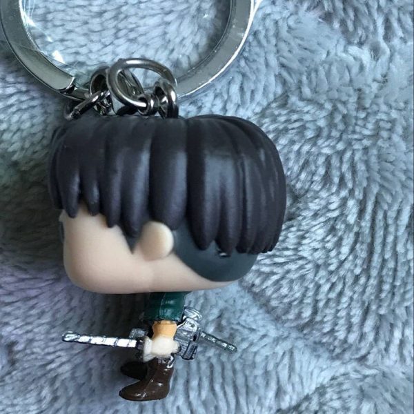 Attack on Titan: Levi Ackerman Funko Pop Keychain - Image 3
