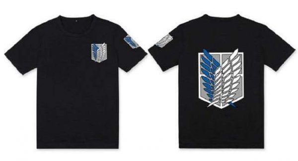 Attack On Titan t shirt mens clothing streetwear t-shirt anime Official Attack On Titan Merch