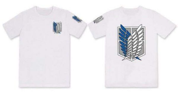 Attack On Titan t shirt mens clothing streetwear t-shirt anime Official Attack On Titan Merch