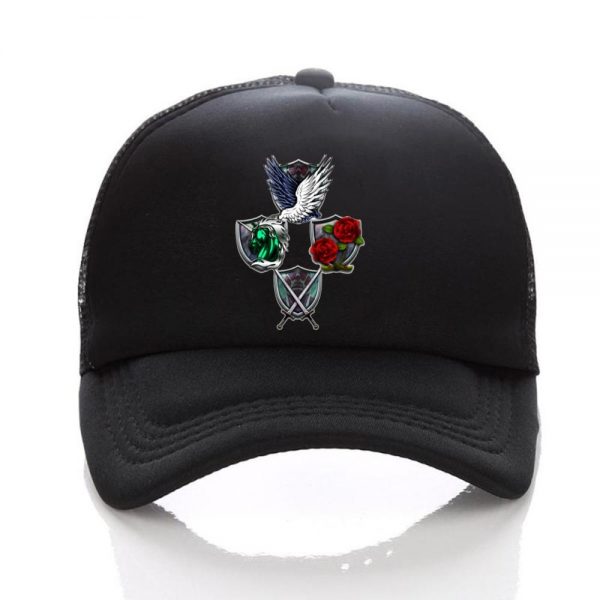 Attack On Titan Hat Cap: All 4 Symbol Cap