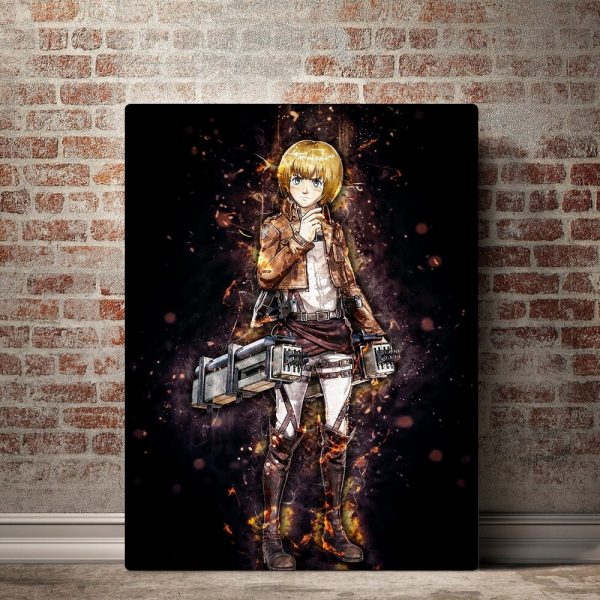 Attack On Titan Poster Merch: Armin Arlert Printed Canvas Poster - Image 2
