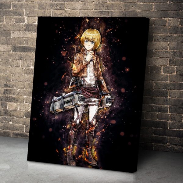 Attack On Titan Poster Merch: Armin Arlert Printed Canvas Poster - Image 3