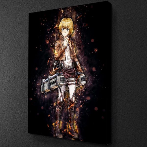 Attack On Titan Poster Merch: Armin Arlert Printed Canvas Poster - Image 5