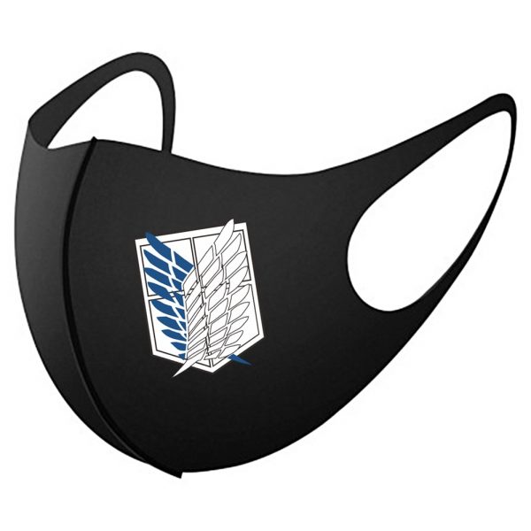 Attack on Titan Cosplay Merch: Eren Yeager And Levi Ackerman Green Cape/Masks/Necklace - Image 6