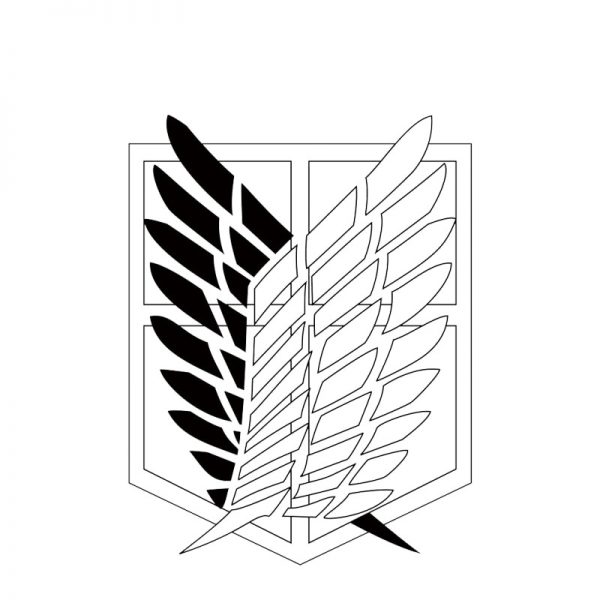 Attack on Titan Sticker: Wings of Liberty Tattoo Stickers - Image 4