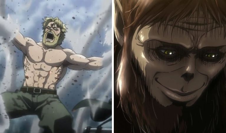 Attack on Titan Zeke Beast Titan split image - Attack On Titan Store